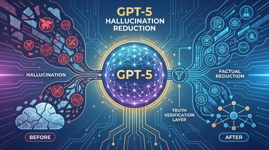 GPT-5 hallucination reduction
