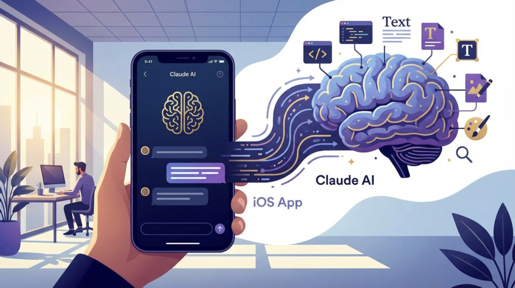 Claude AI iOS app