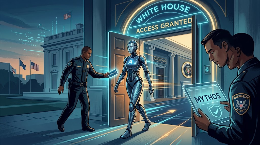 Anthropic walks into the White House and Mythos is the reason Washington let it in