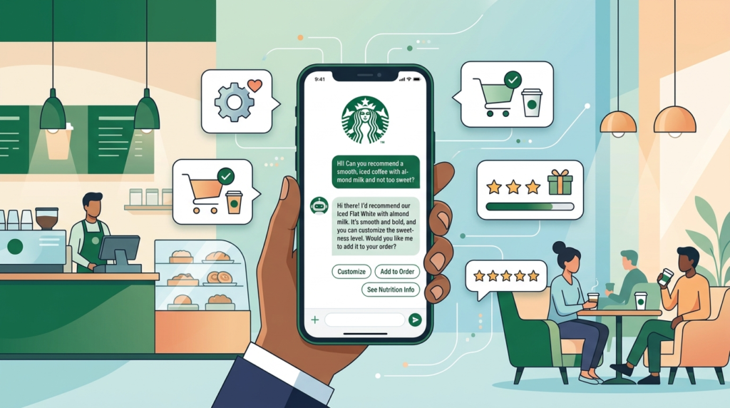 Starbucks ChatGPT app