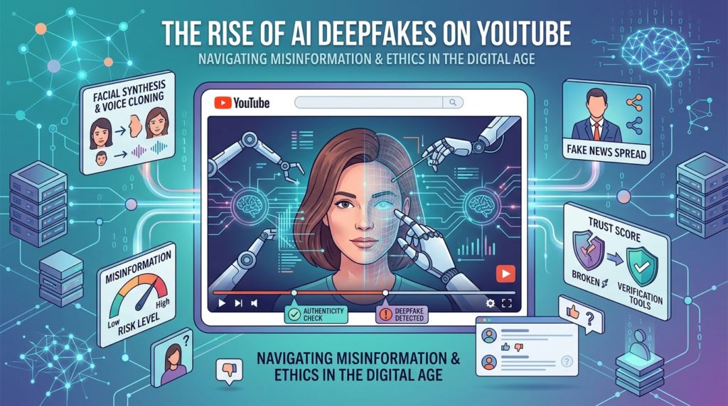 AI deepfakes on YouTube
