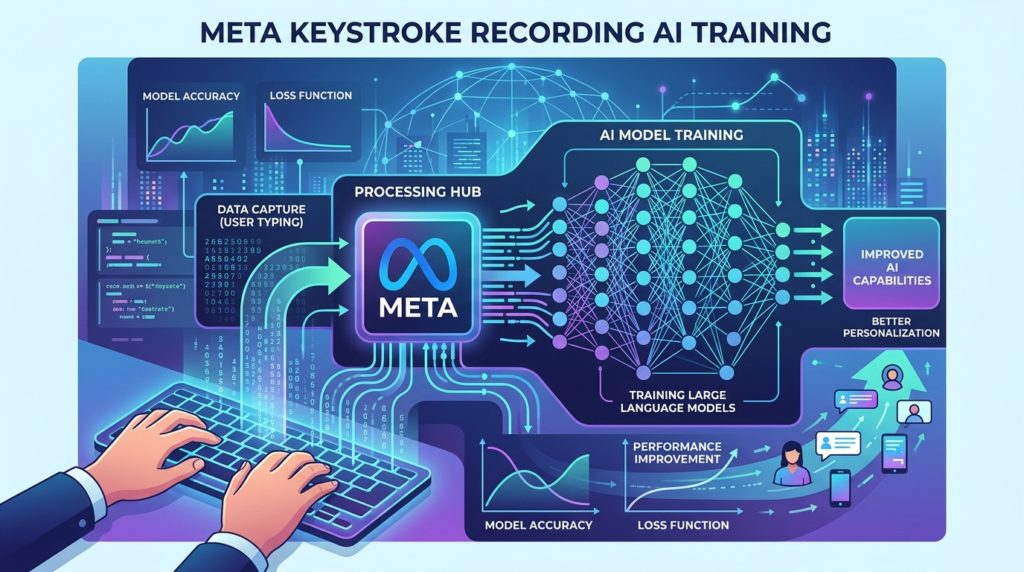 Meta keystroke recording AI training