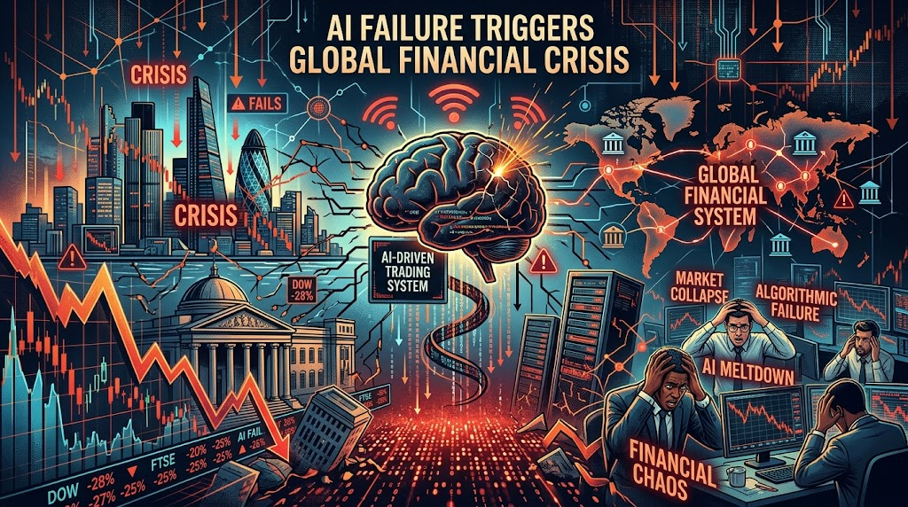 AI failure financial crisis
