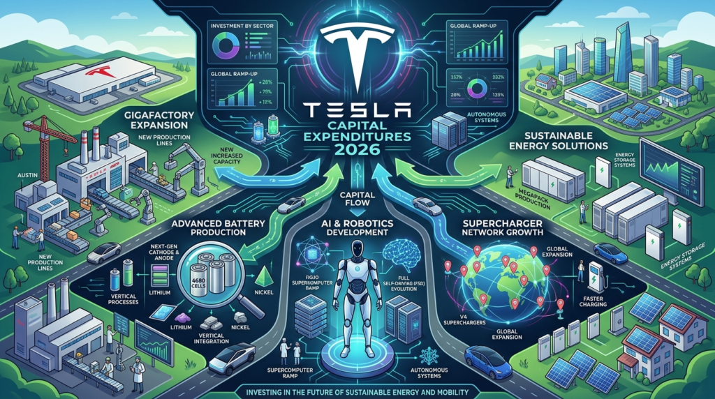 Tesla capex 2026