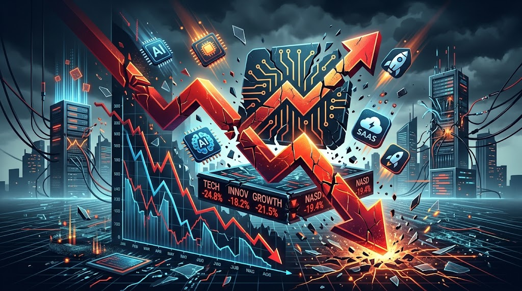 latest tech stock crash