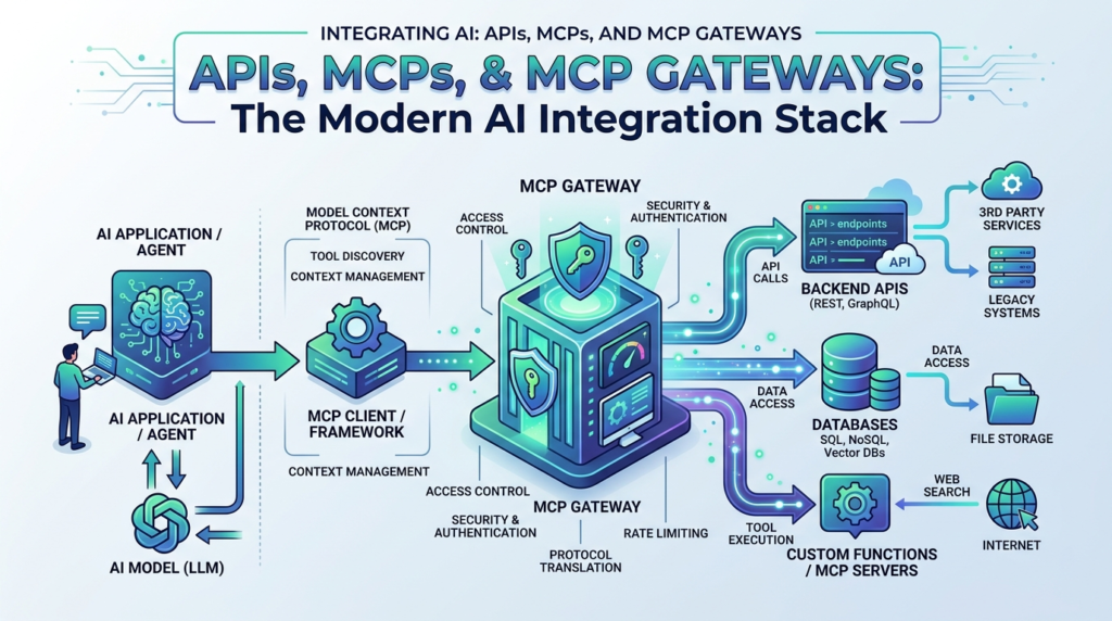 APIs, MCPs, and MCP Gateways