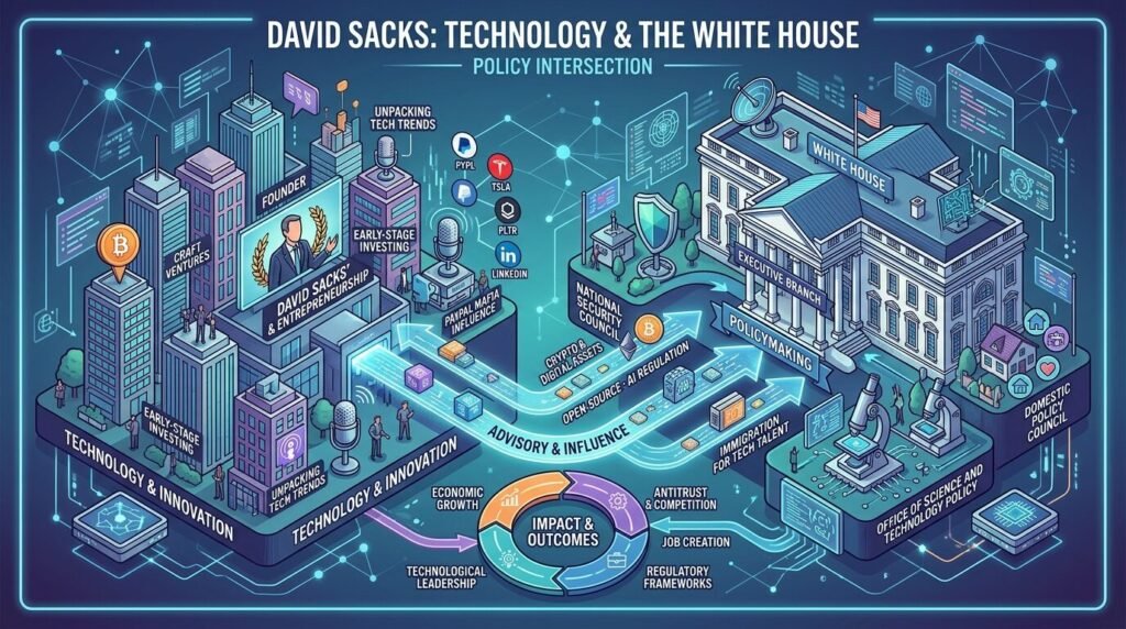David Sacks' AI Gamble: Why He Crashed & Burned in 2026 — illustration for David Sacks White House