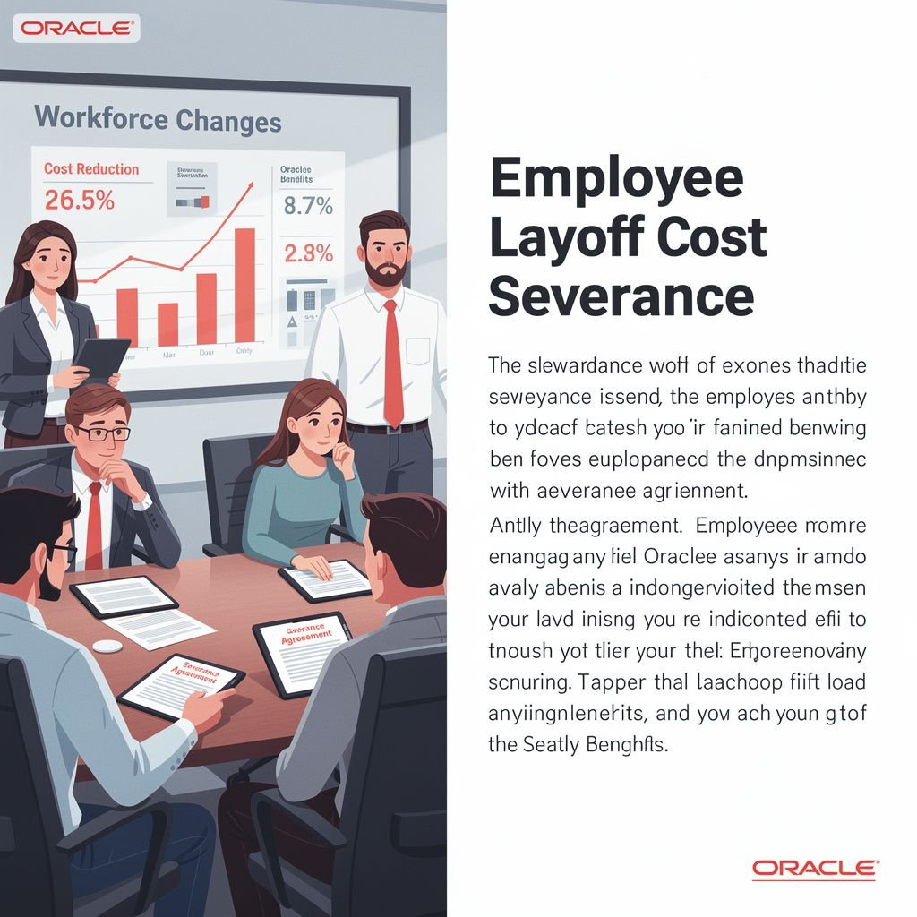 Oracle's Layoff Severance Negotiations Fail in 2026 — illustration for Oracle layoff severance