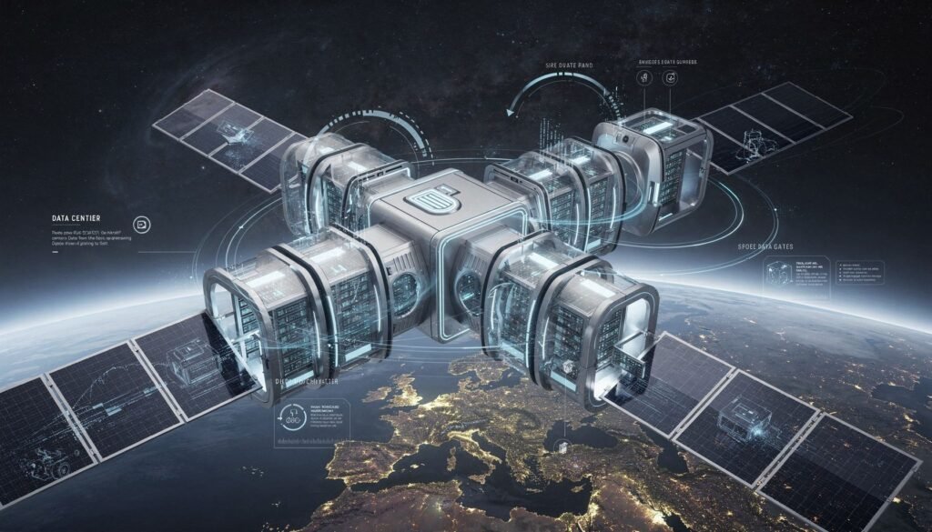 Cowboy Space: $275M to Fuel AI Data Centers in 2026 — illustration for space data centers