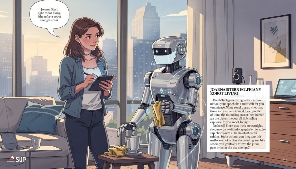 Joanna Stern's 2026 Robot Living Experiment: Complete Deep Dive — illustration for Joanna Stern robot living