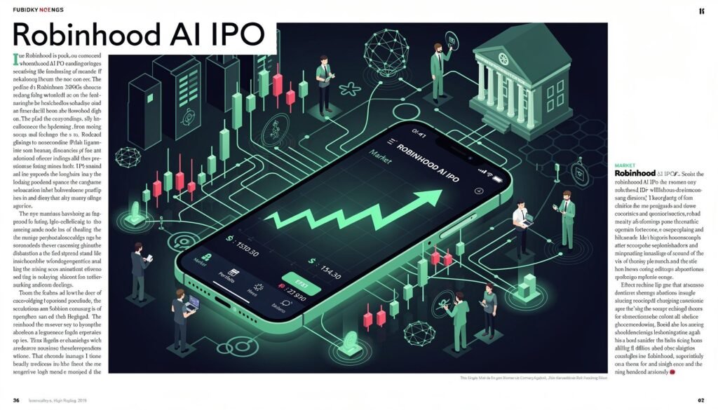 Robinhood & AI Rally: Retail Venture IPO in 2026 — illustration for Robinhood AI IPO